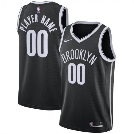 Maglia Brooklyn Nets Personalizzate 2020-21 Nike Icon Edition Swingman - Uomo